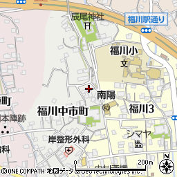 山口県周南市福川中市町5-4周辺の地図