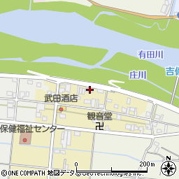 和歌山県有田郡有田川町角255-2周辺の地図
