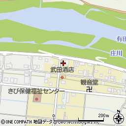 和歌山県有田郡有田川町角252周辺の地図