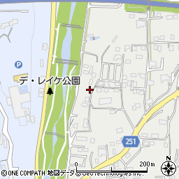 徳島県美馬市脇町大字北庄106周辺の地図