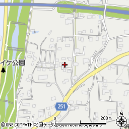 徳島県美馬市脇町大字北庄58周辺の地図