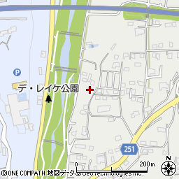 徳島県美馬市脇町大字北庄111周辺の地図