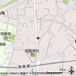 徳島県吉野川市鴨島町喜来439周辺の地図