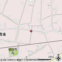 徳島県吉野川市鴨島町喜来71周辺の地図