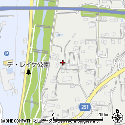 徳島県美馬市脇町大字北庄112周辺の地図