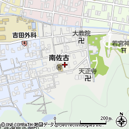 徳島県徳島市南佐古三番町周辺の地図