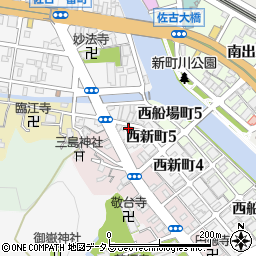村尾周辺の地図