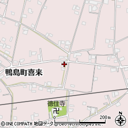 徳島県吉野川市鴨島町喜来234周辺の地図