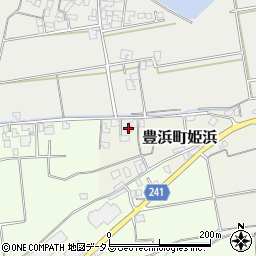 香川県観音寺市豊浜町姫浜1426-8周辺の地図