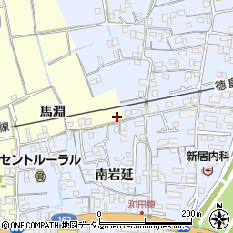 徳島県徳島市国府町和田馬淵9周辺の地図