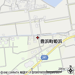 香川県観音寺市豊浜町姫浜1426-4周辺の地図