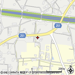 徳島県美馬市脇町大字北庄1227周辺の地図