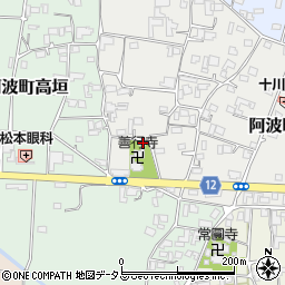 徳島県阿波市阿波町居屋敷34周辺の地図