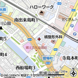 ロイヤルガーデン徳島駅西周辺の地図