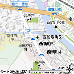 ＮＩＳＨＩＪＩＮ婚礼寝具西陣周辺の地図