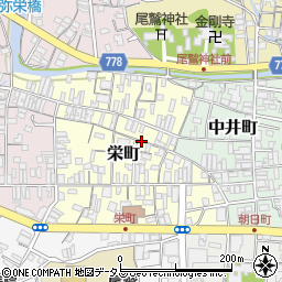 三重県尾鷲市栄町周辺の地図