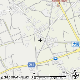 香川県観音寺市大野原町萩原1388周辺の地図