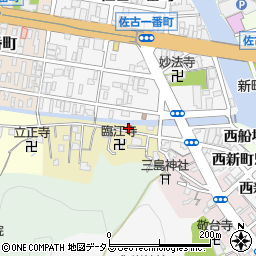 徳島県徳島市南佐古一番町1周辺の地図