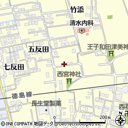徳島県徳島市国府町和田竹添31周辺の地図