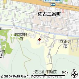 徳島県徳島市南佐古二番町周辺の地図