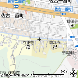 徳島県徳島市南佐古一番町5周辺の地図