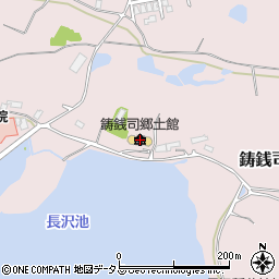 山口市歴史民俗資料館別館鋳銭司郷土館周辺の地図