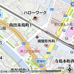 東京海上日動火災保険株式会社　保険加入に関するお問い合わせ徳島支社周辺の地図