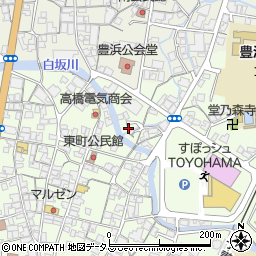 香川県観音寺市豊浜町和田浜周辺の地図