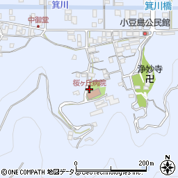 桜ヶ丘病院周辺の地図