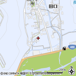 和歌山県有田郡有田川町田口196-1周辺の地図