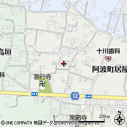 徳島県阿波市阿波町居屋敷29周辺の地図