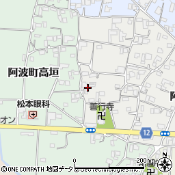 徳島県阿波市阿波町居屋敷44周辺の地図