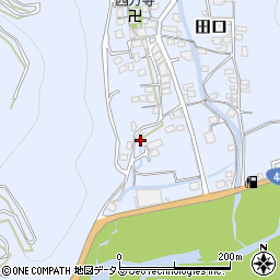 和歌山県有田郡有田川町田口199周辺の地図