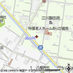 和歌山県有田市野644-6周辺の地図