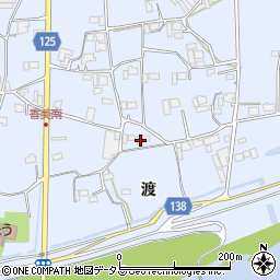 徳島県阿波市市場町香美八幡本250周辺の地図