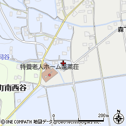 徳島県阿波市阿波町北西谷43周辺の地図