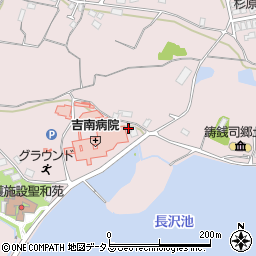 吉南病院周辺の地図