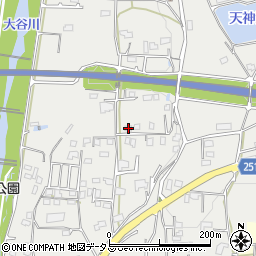 徳島県美馬市脇町大字北庄130-4周辺の地図