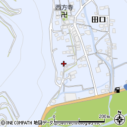 和歌山県有田郡有田川町田口258周辺の地図