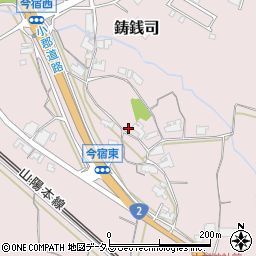 山口県山口市鋳銭司3101周辺の地図