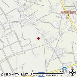 香川県観音寺市大野原町萩原1626-2周辺の地図