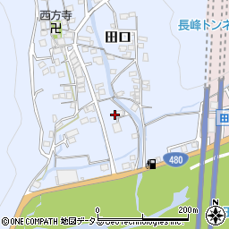 和歌山県有田郡有田川町田口209周辺の地図