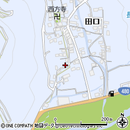 和歌山県有田郡有田川町田口257-1周辺の地図