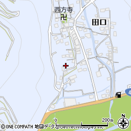 和歌山県有田郡有田川町田口254周辺の地図
