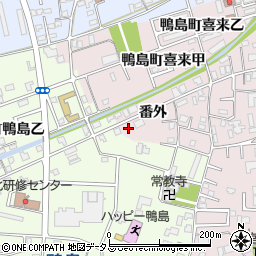 徳島県吉野川市鴨島町喜来468周辺の地図