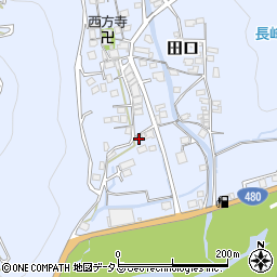 和歌山県有田郡有田川町田口202周辺の地図