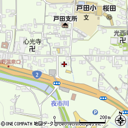 ＪＡ山口県戸田周辺の地図