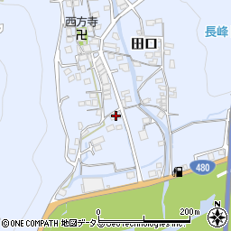 和歌山県有田郡有田川町田口204周辺の地図