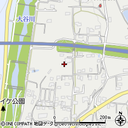 徳島県美馬市脇町大字北庄124周辺の地図
