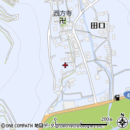 和歌山県有田郡有田川町田口251周辺の地図